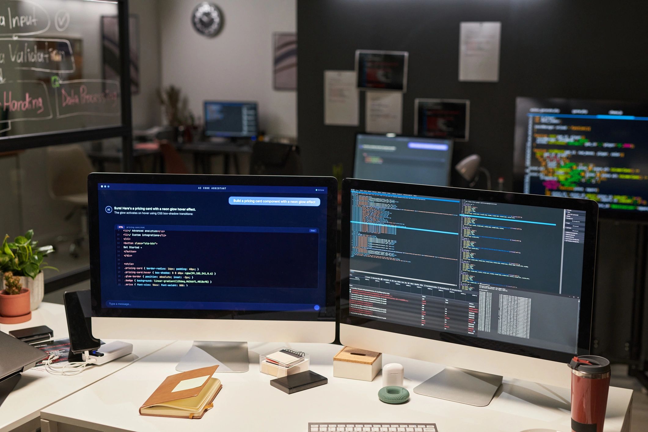 Technology workstation used for secure IT services